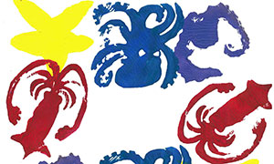 Octopus - SeaLife Art by Mickey Wagstaff